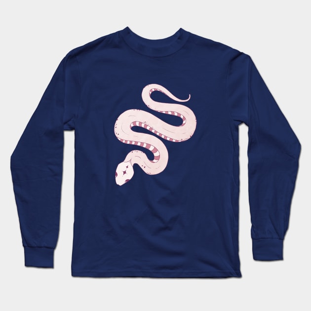 Serpent Long Sleeve T-Shirt by Barlena